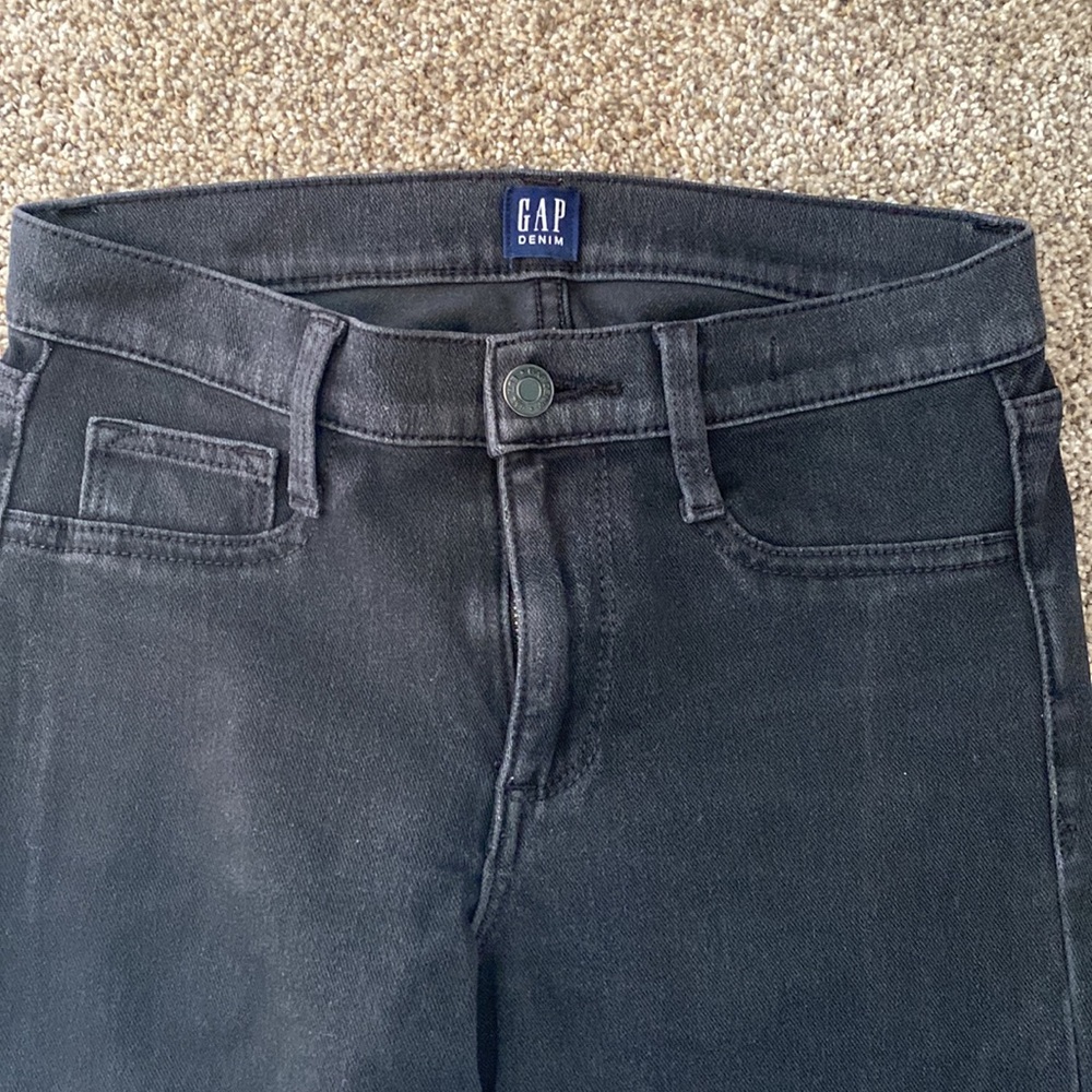 Gap denim jeans knit legging black